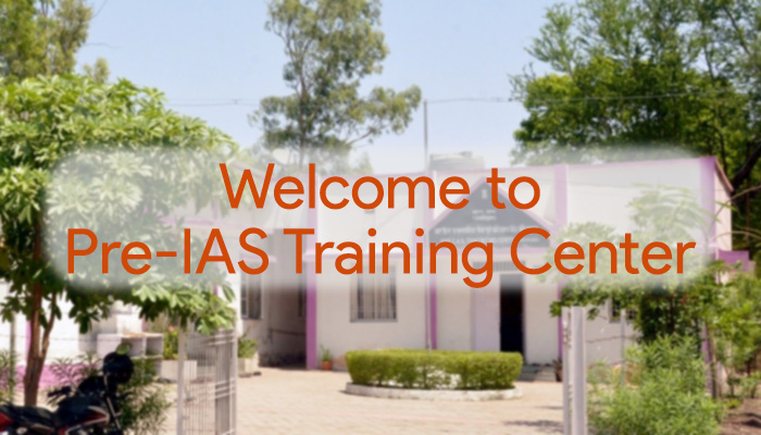 Welcome to Pre-IAS Training Center